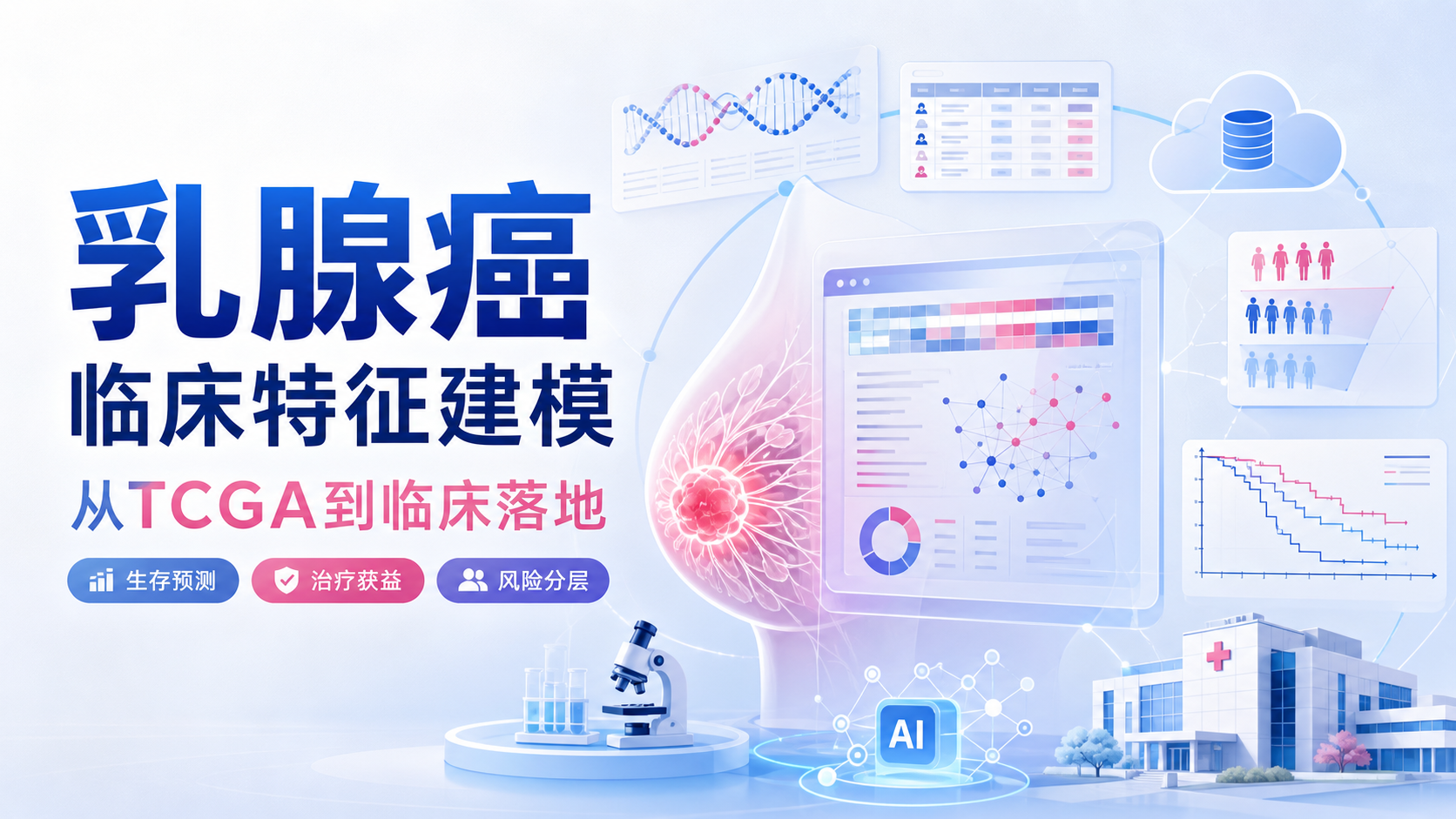 临床特征建模在乳腺癌中的落地：从TCGA数据到临床实践