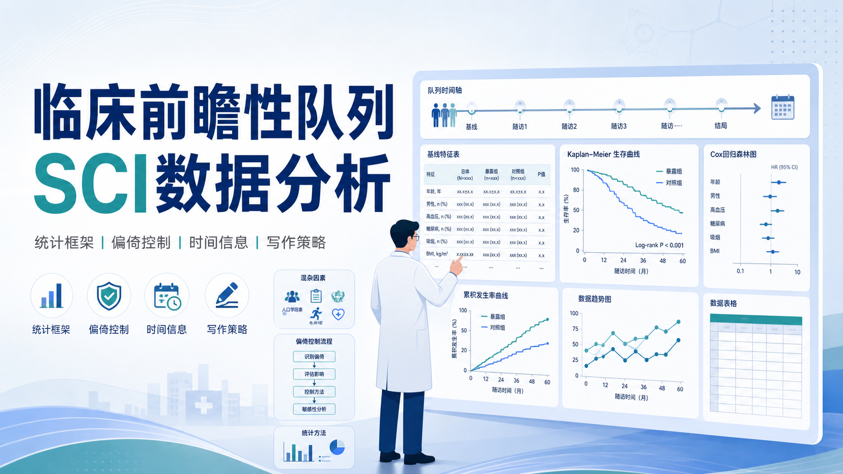 临床前瞻性队列SCI数据分析策略