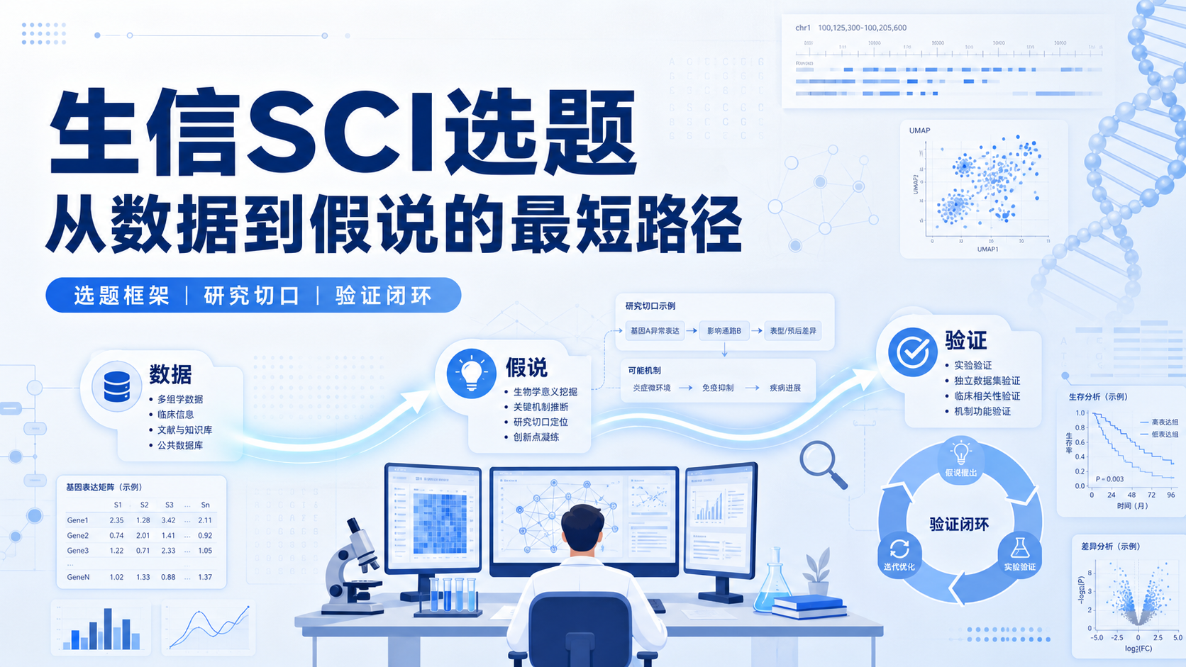 生信SCI选题新思路：从数据到假说一步到位