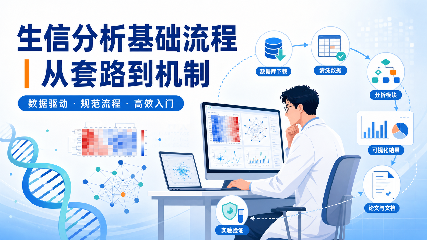 掌握生信分析基础流程：打造非套路的学术研究