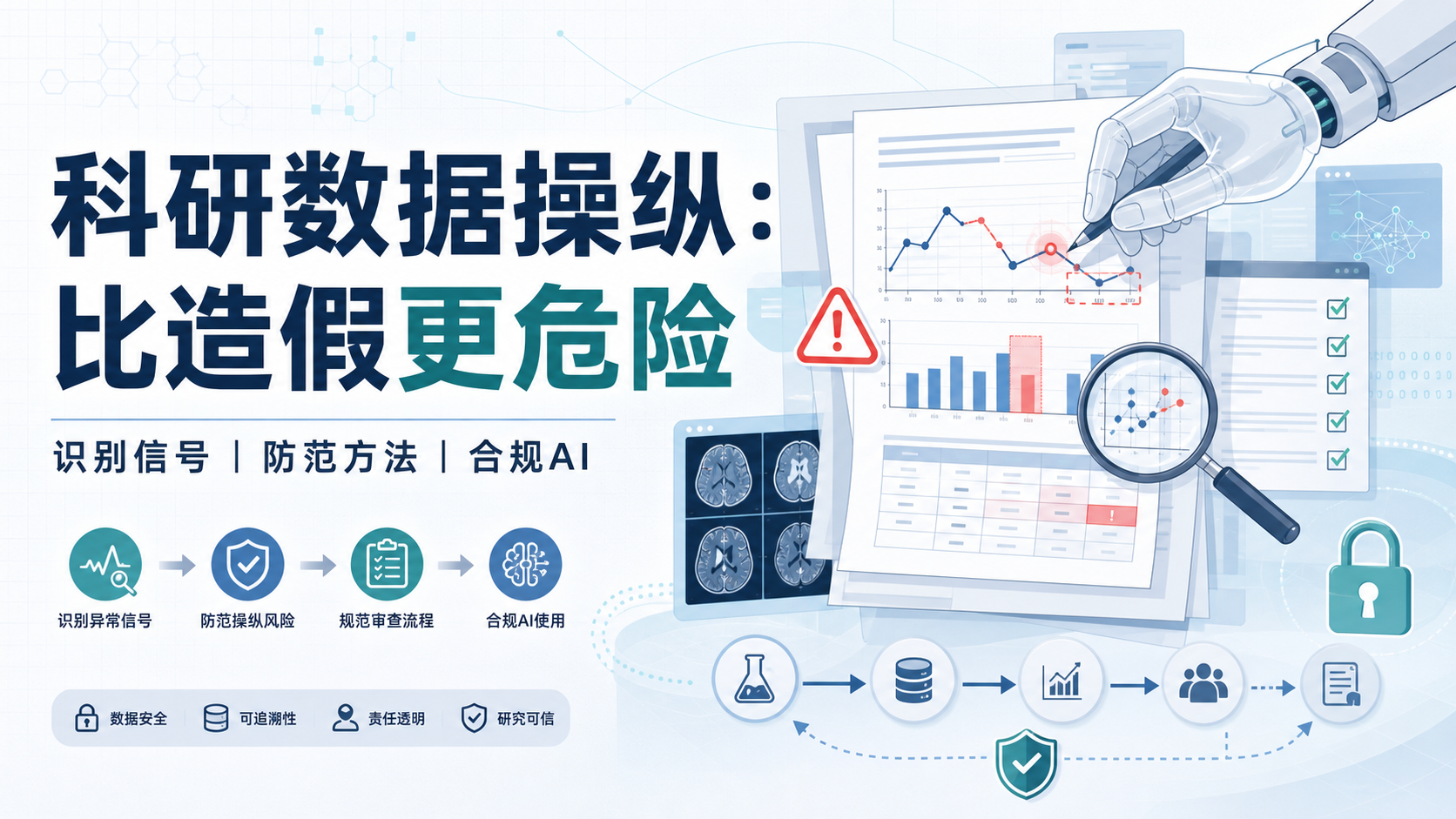 科研不端警示:数据操纵的隐蔽陷阱与防范对策