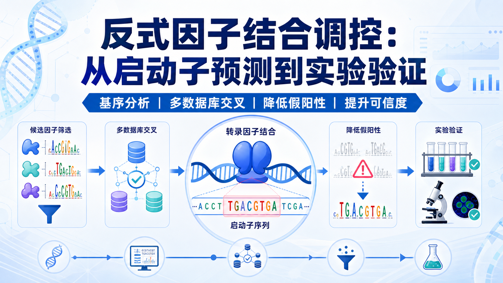 反式因子结合调控：高效预测候选转录因子