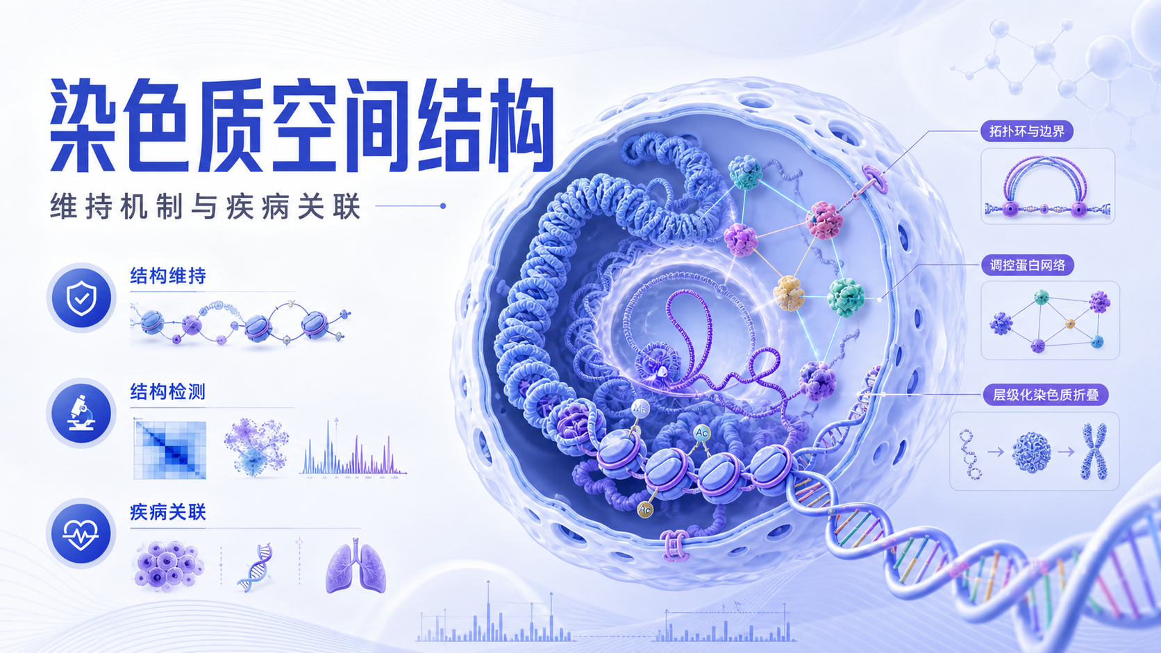 染色质空间结构维持的调控网络解析