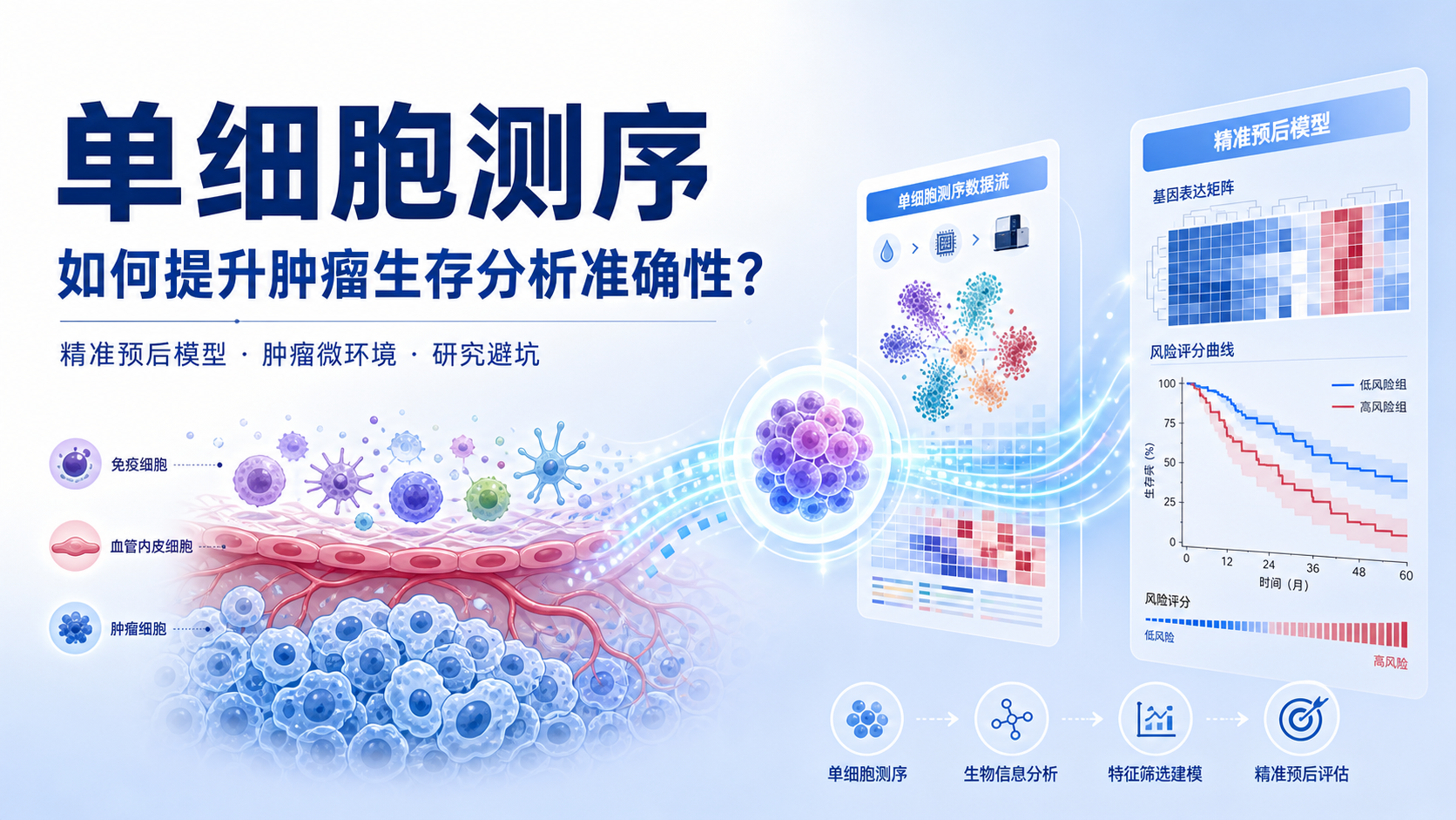 单细胞测序赋能肿瘤生存分析精准预后模型