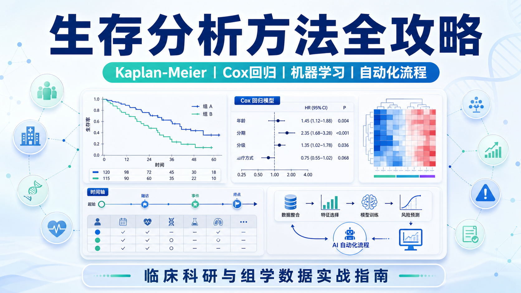 生存分析方法全解析:从基础到自动化
