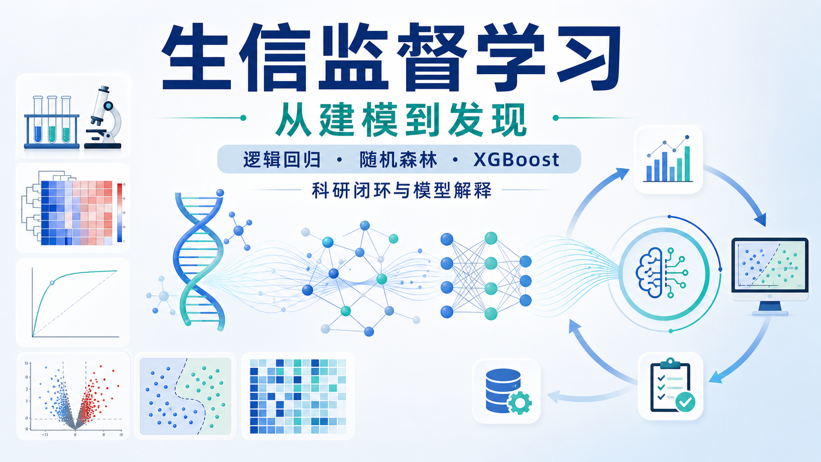 从数据到发现：有监督学习驱动生信创新