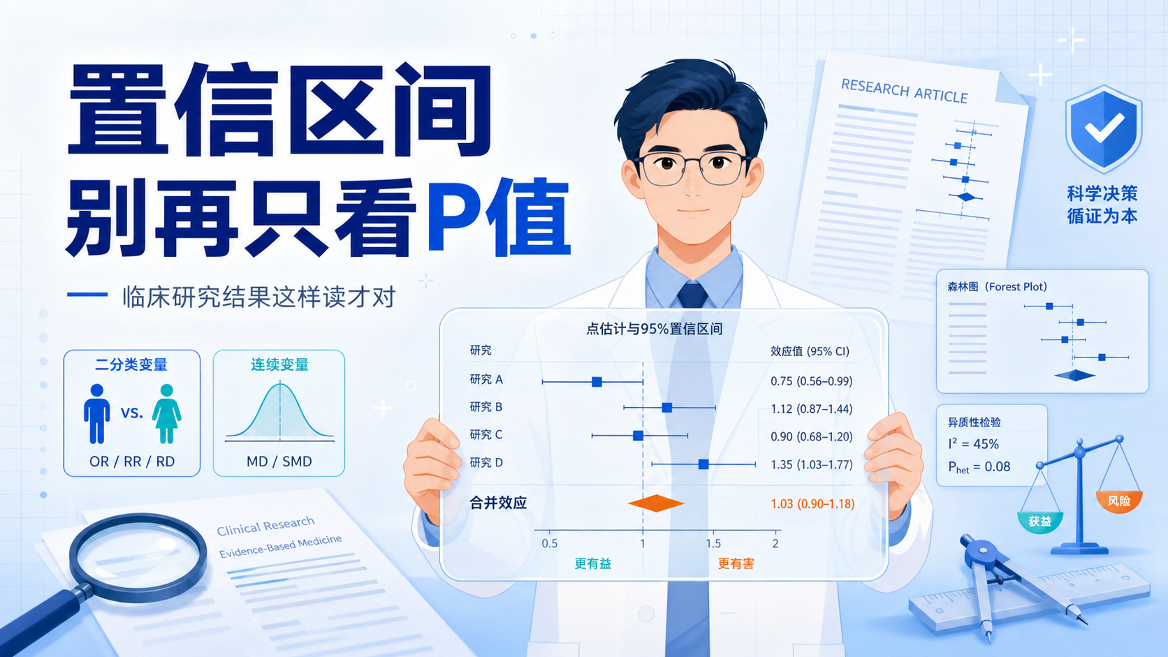 从置信区间到临床决策:统计严谨性实战指南