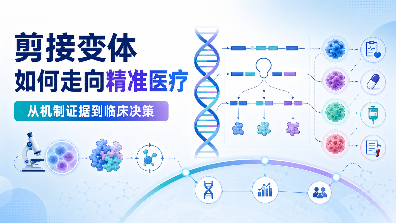 剪接变体与精准医疗:从机制到临床的转化前沿