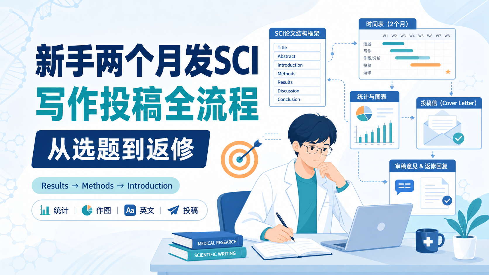 二个月从零到SCI:新手写作套路详解