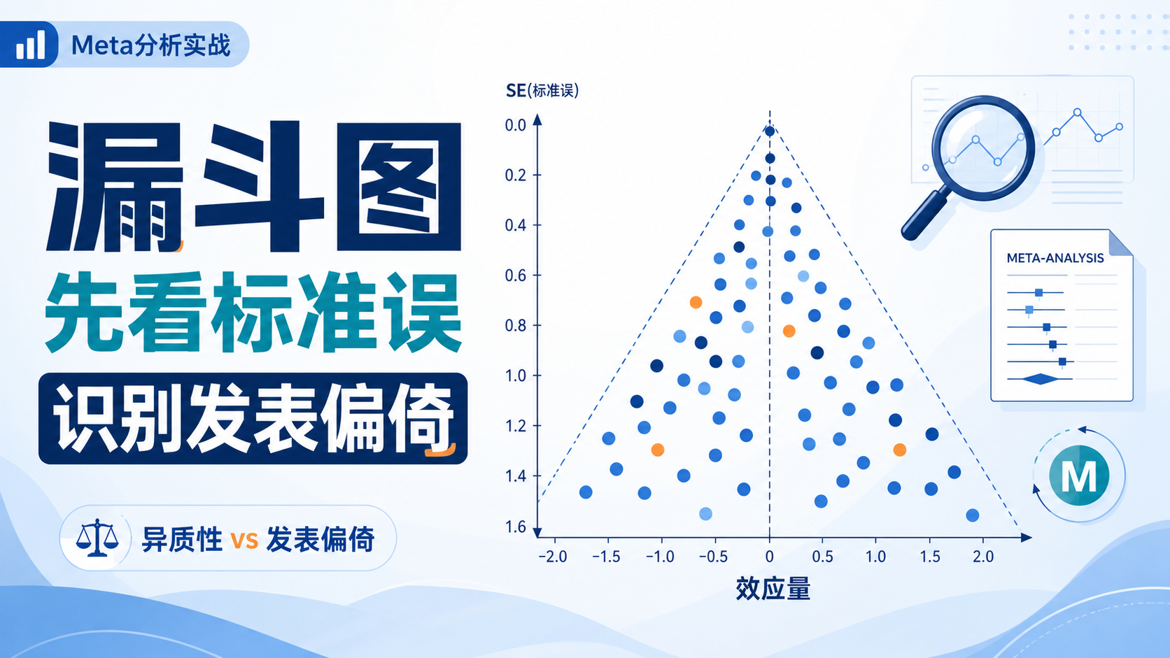 样本标准误在漏斗图中的应用:识别发表偏倚的关键技巧