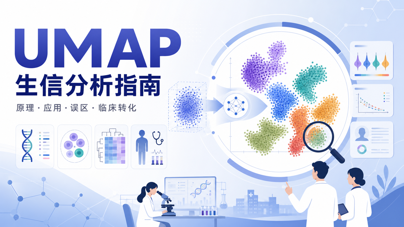 UMAP降维:生物信息学高频算法与临床转化