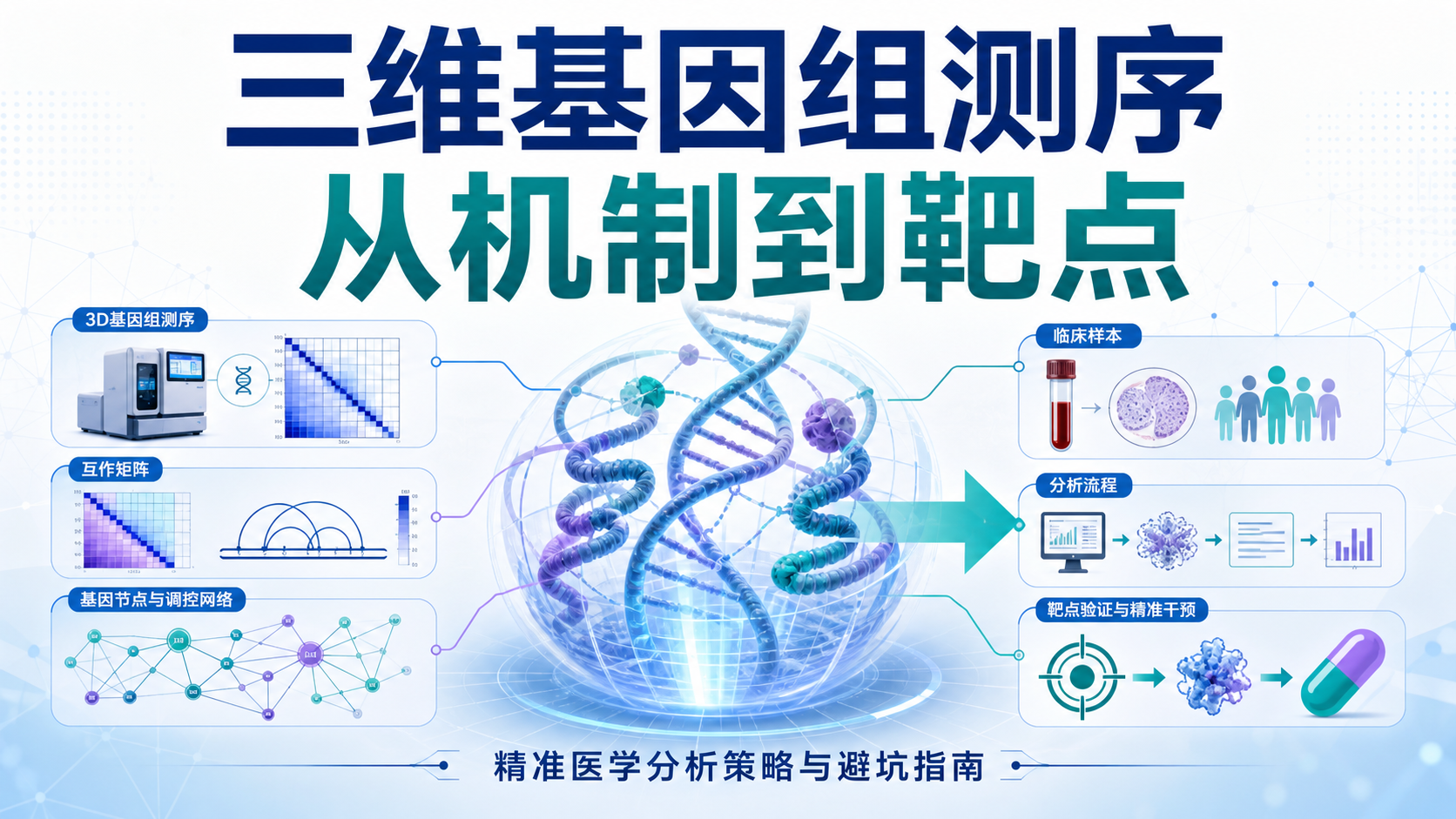 精准医学视角下三维基因组测序的生信解析策略