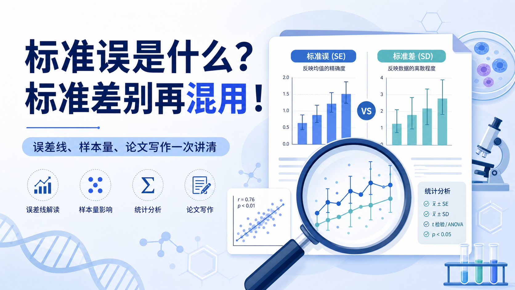 生物医学导师提前看标准误新解：破除词元化误区