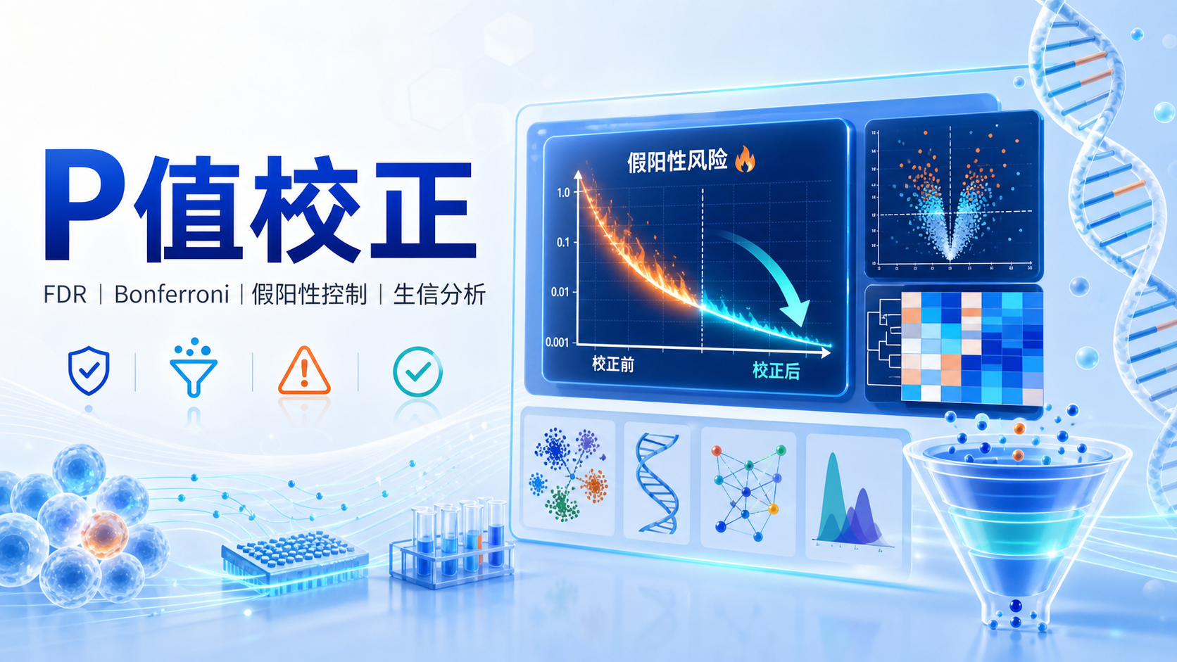 P值校正深度解析:生信分析的关键步骤