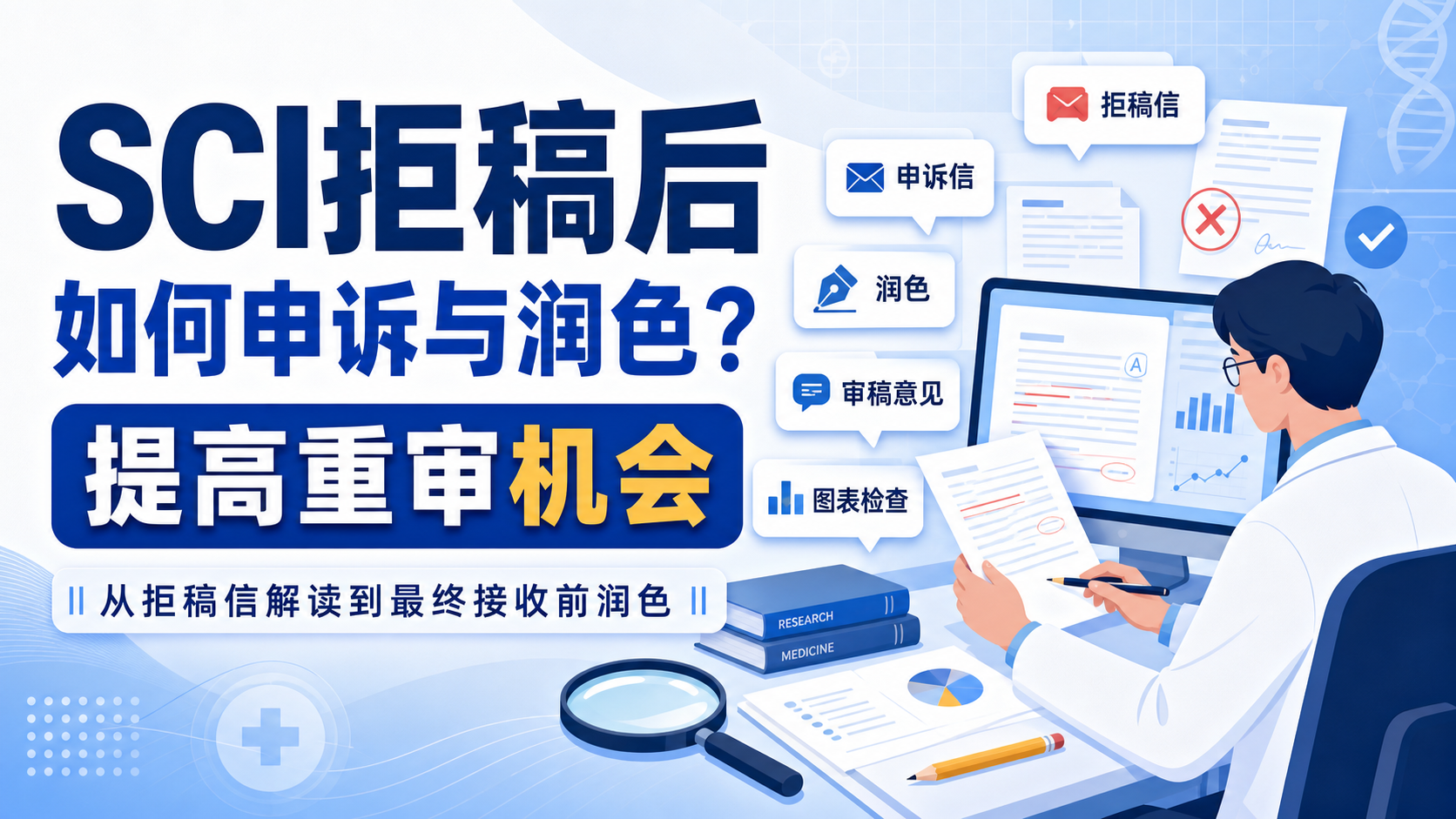 SCI论文润色秘籍：从拒稿到接收的关键技巧