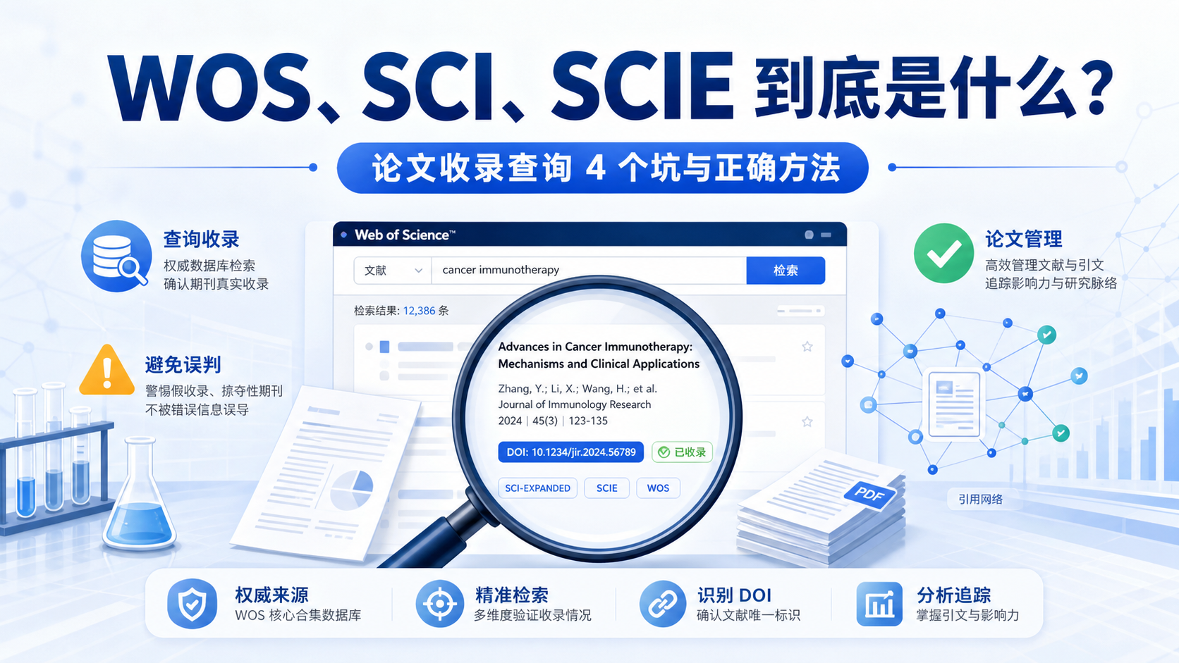 WOS与SCI收录查询误区解析：确保论文发表事半功倍