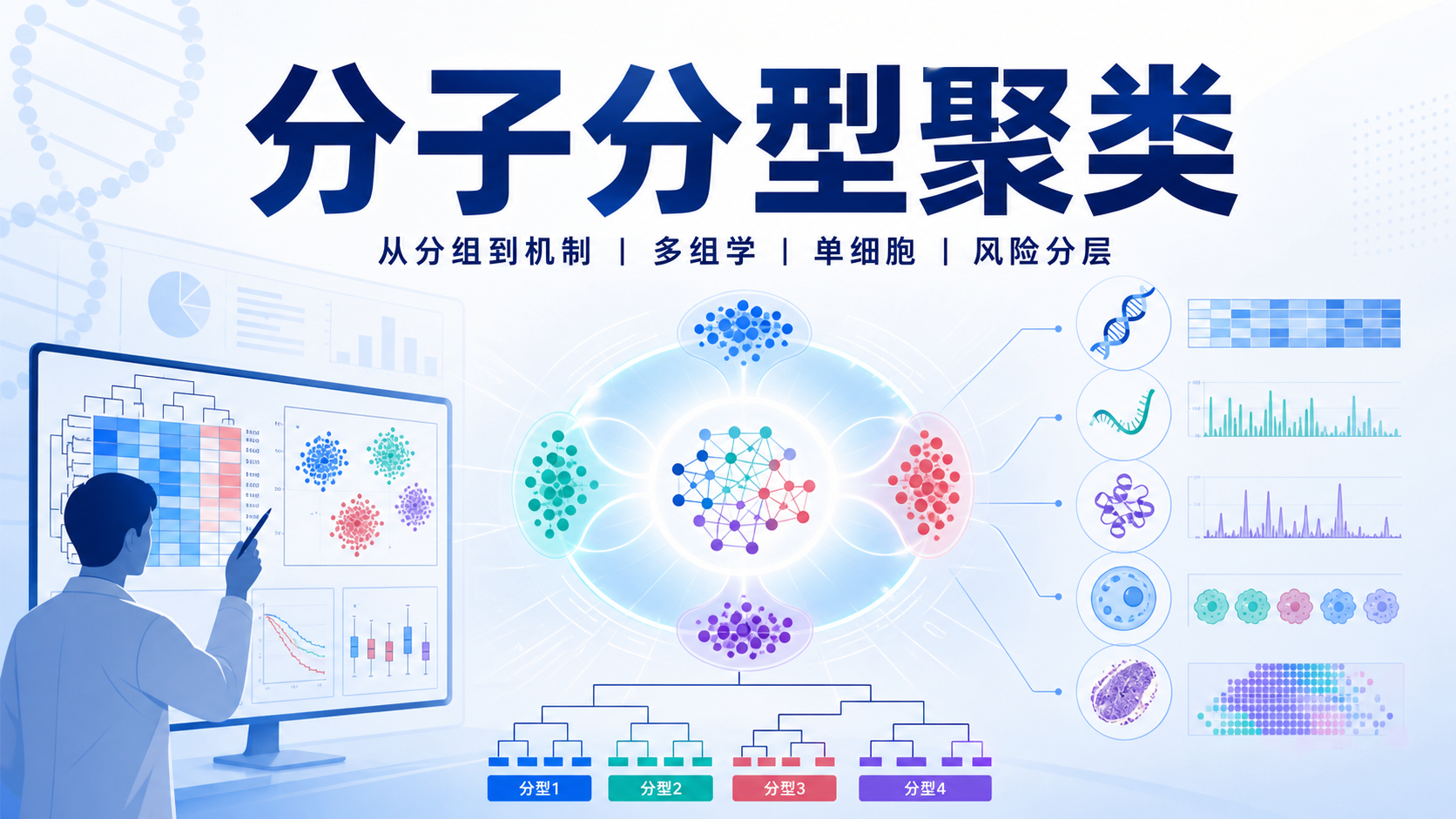 分子分型聚类在生信研究中的前沿应用与思路