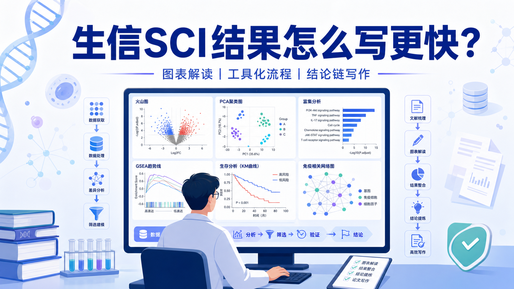 生信论文写作提速:工具化流程与深度图表解读
