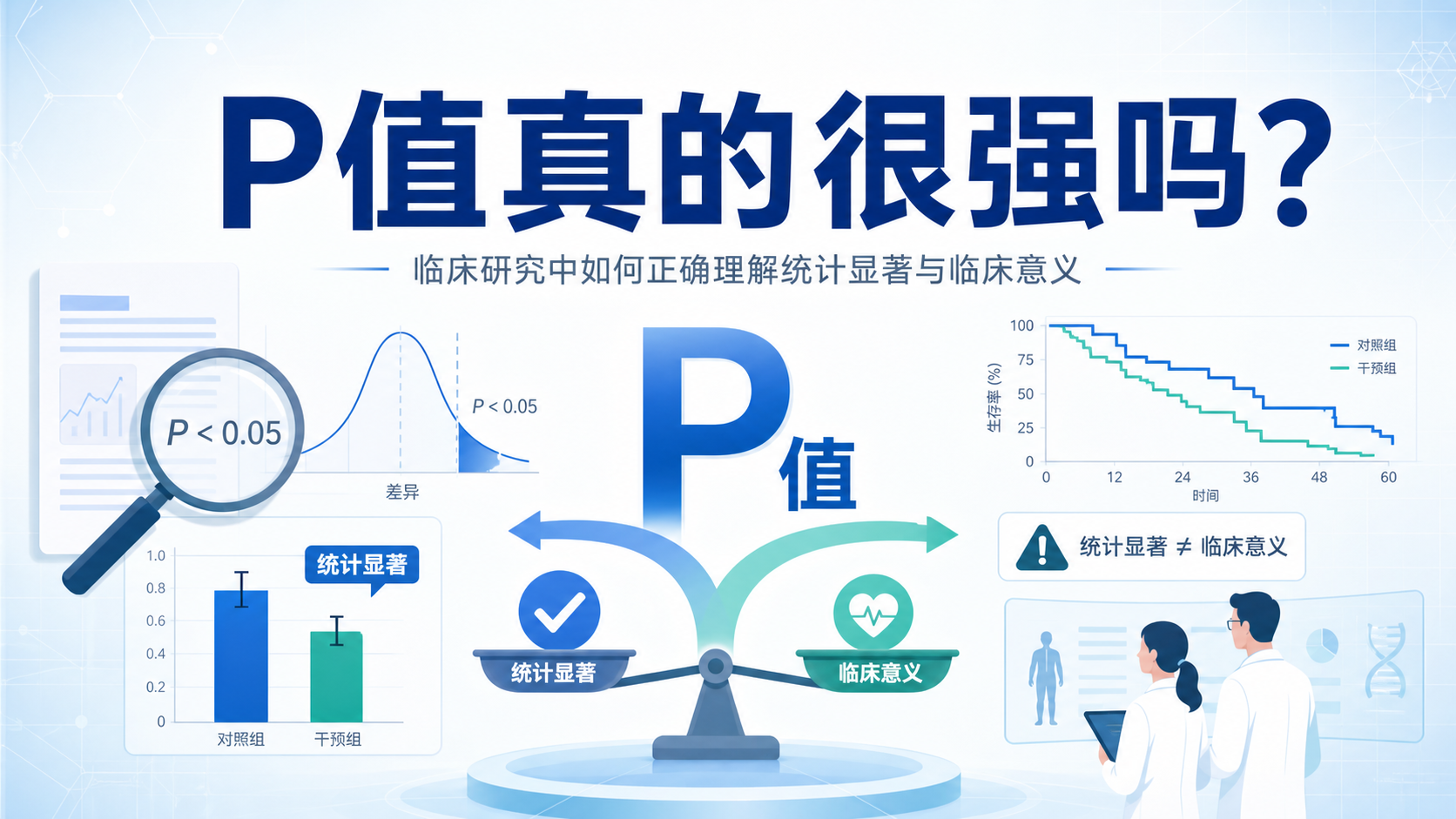 当P值误导临床：医学研究统计严谨性的关键反思