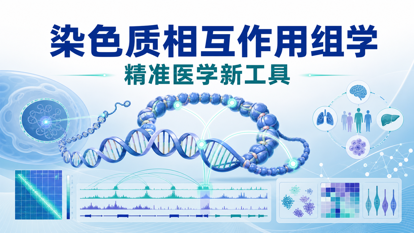 染色质相互作用组学助力精准医学研究