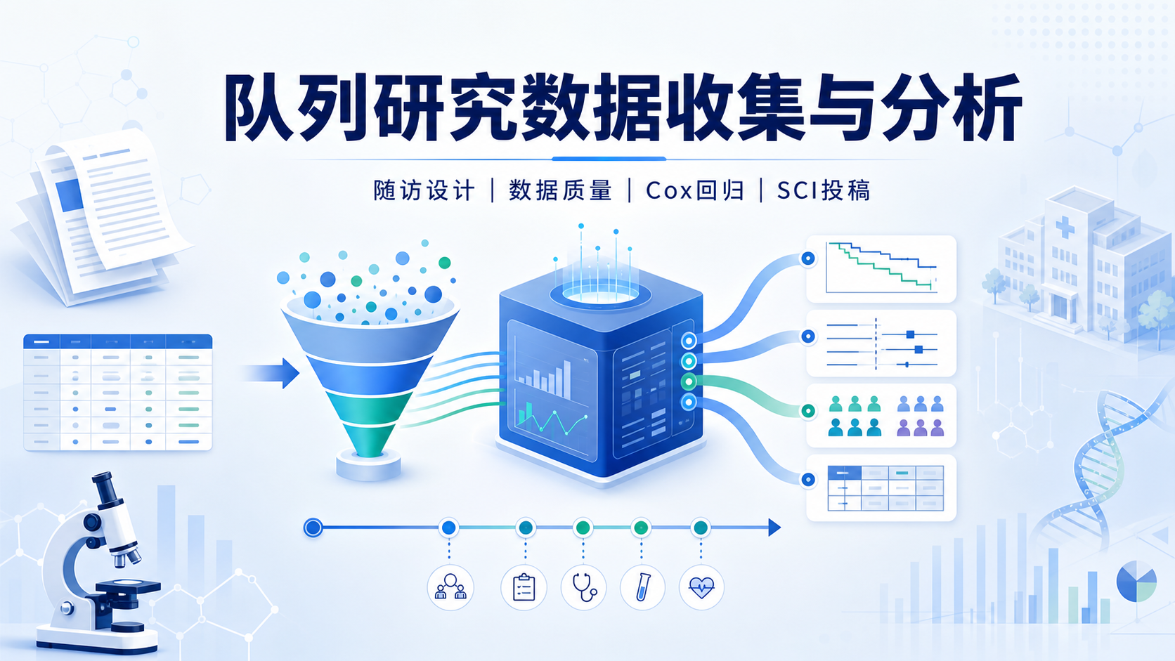 高质量队列研究SCI论文：数据收集与分析策略