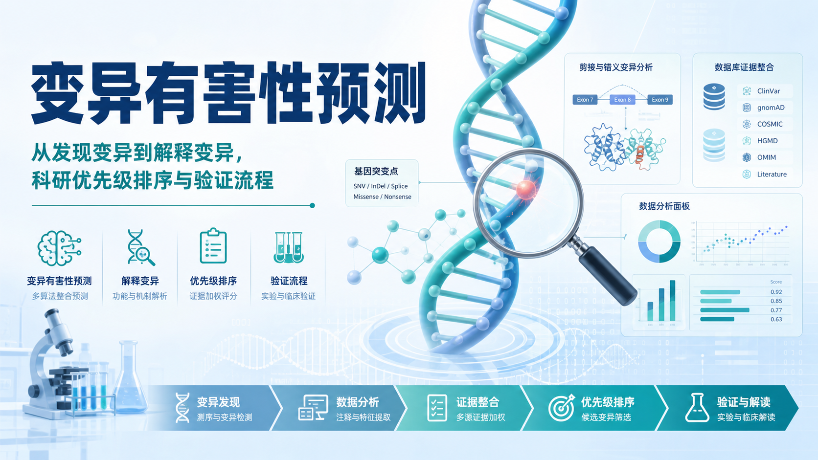 变异有害性预测:生物医学研究者必备技能详解