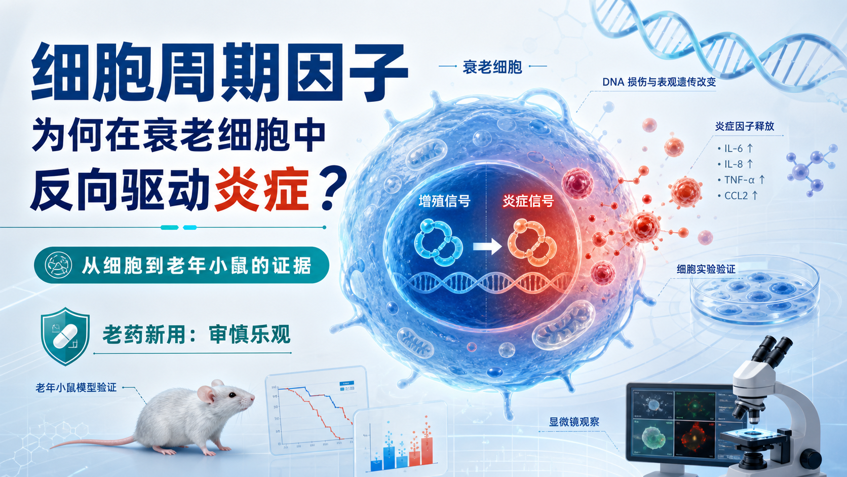 每日资讯速递 2026-08-23｜乳腺癌药Palbociclib可抑制衰老相关炎症