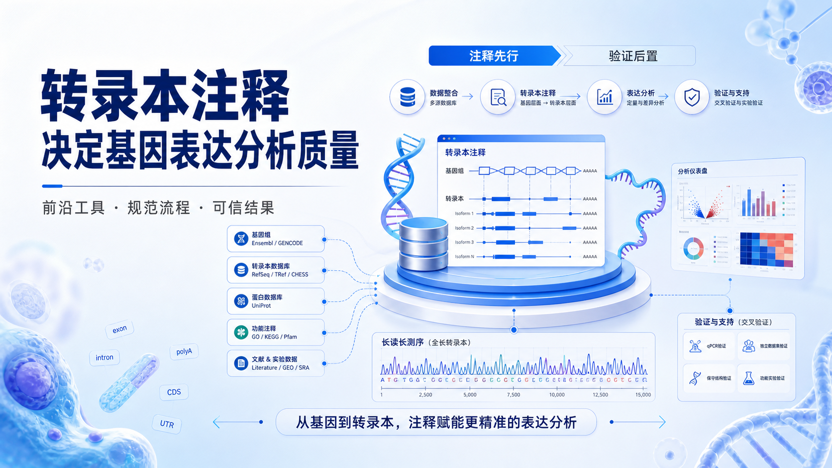 前沿转录本注释工具如何提升基因表达分析