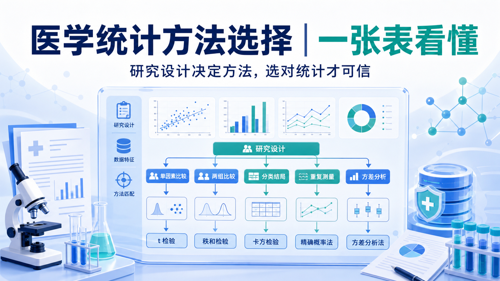医学统计方法实战：选对模型，数据才有效