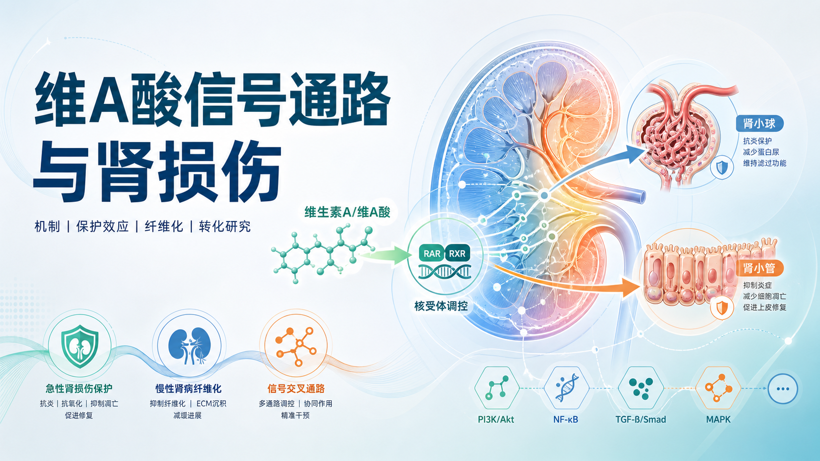 维A酸信号通路：肾损伤治疗新靶点