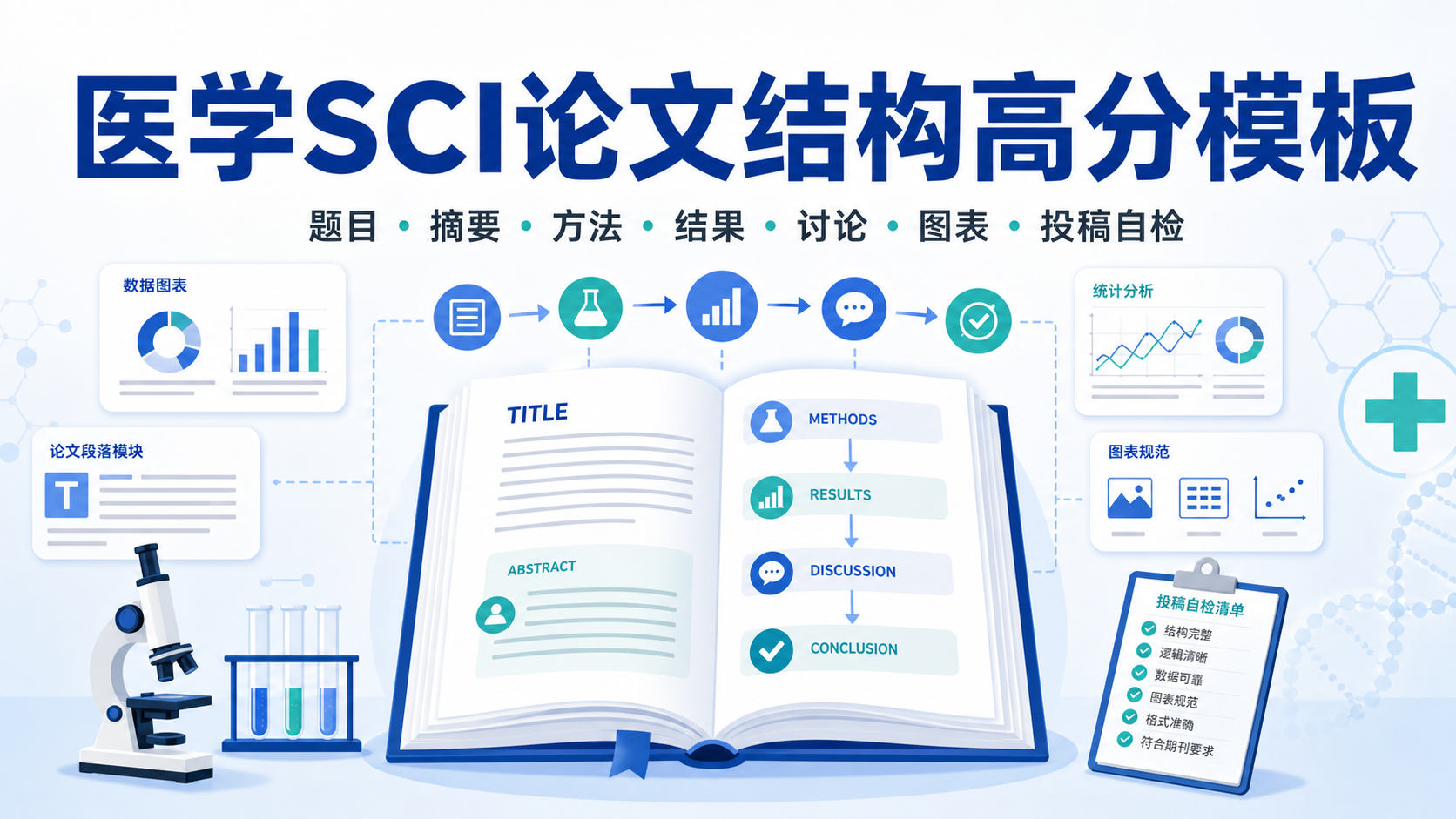 医学SCI论文严谨风格塑造：模板与技巧实战