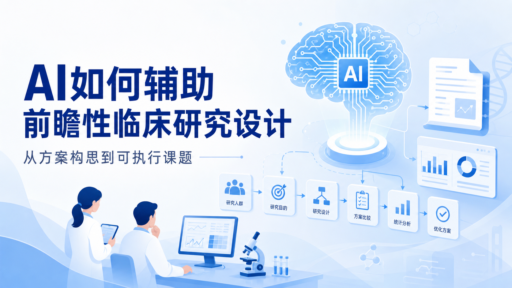 先进AI辅助前瞻性临床研究设计方案与实操解析