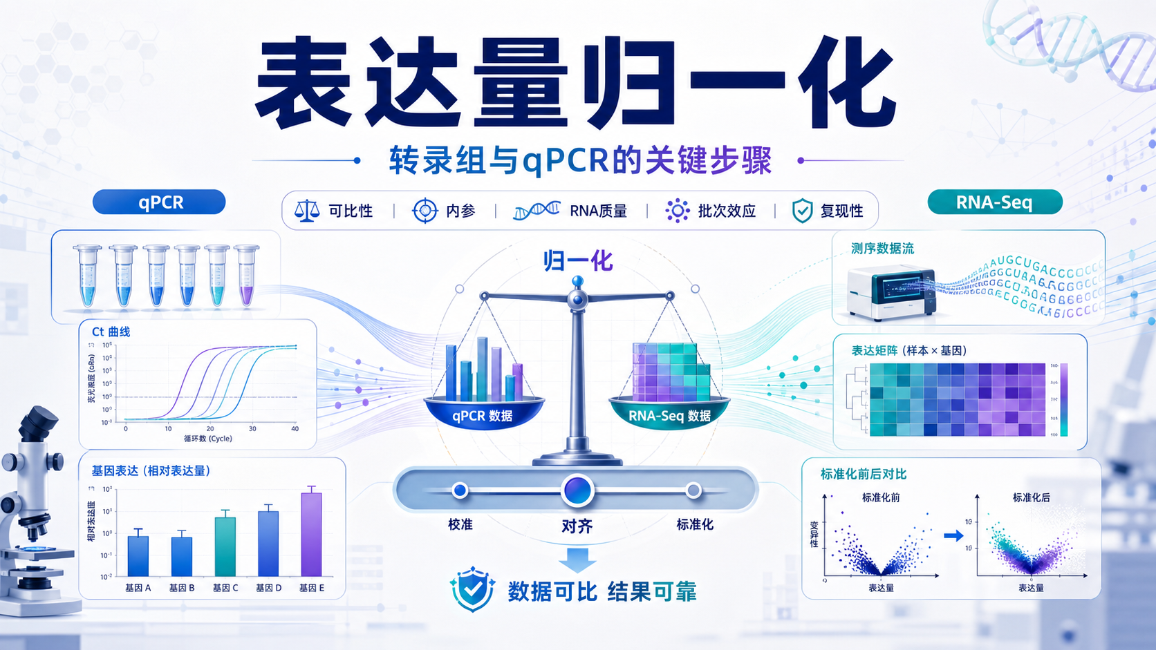 规避表达量归一化陷阱：提升转录组研究可重复性的技巧