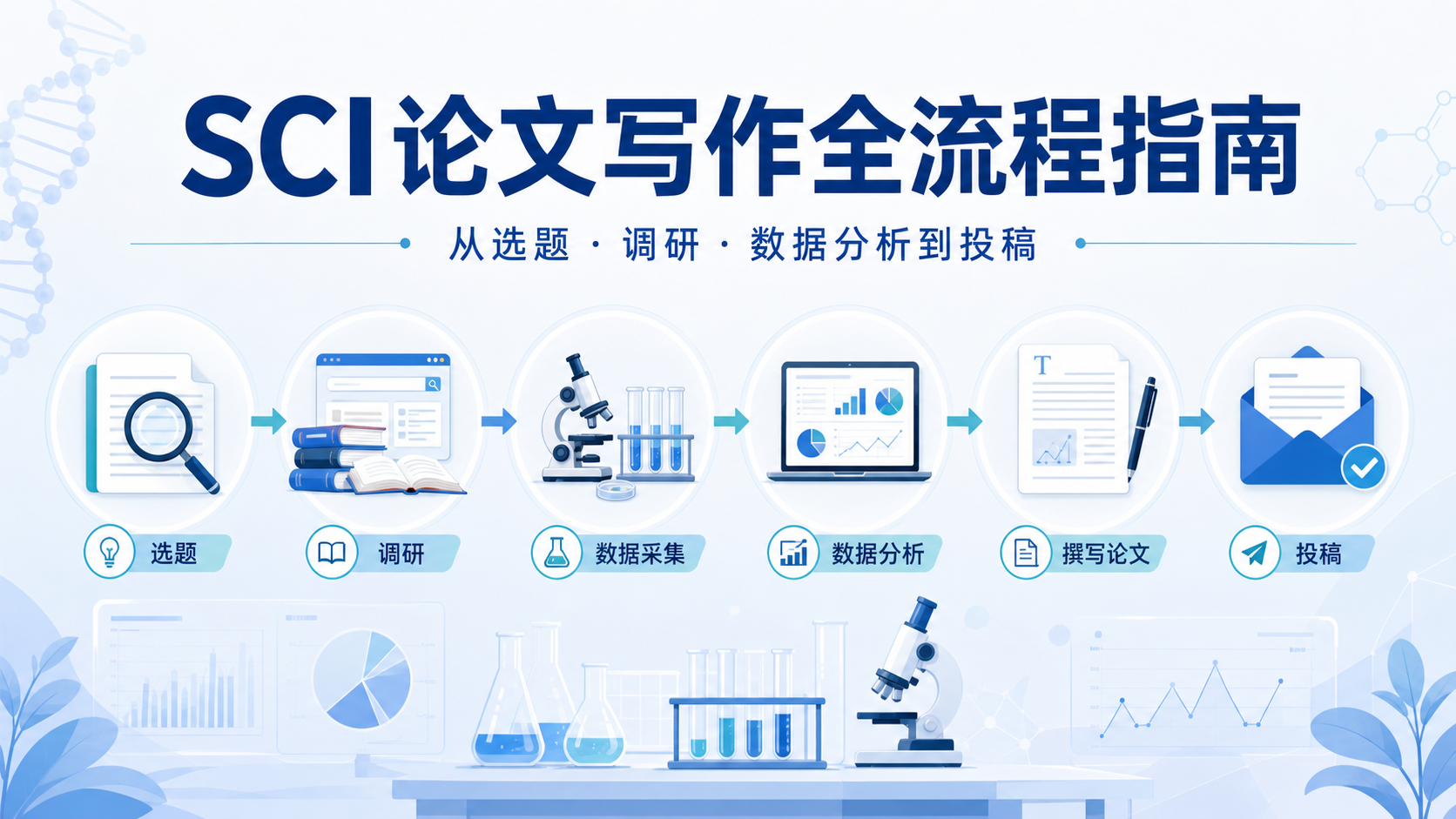 突破基础医学SCI写作瓶颈：从调研到数据分析的实战指南