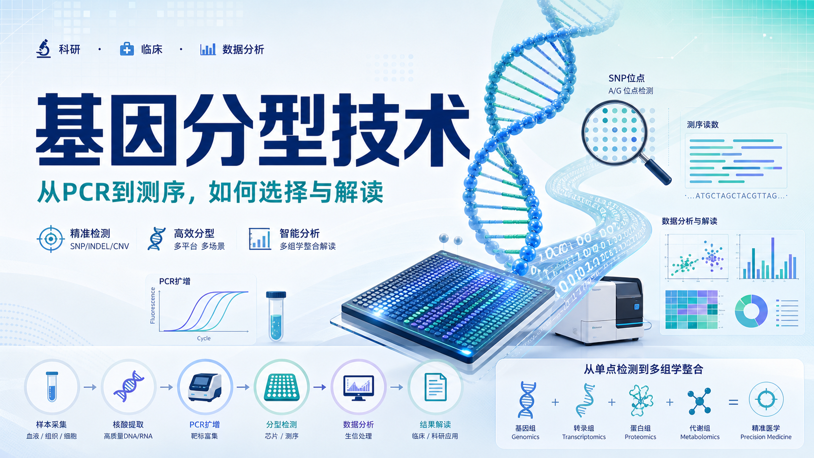 一文掌握基因分型技术:方法、策略与未来