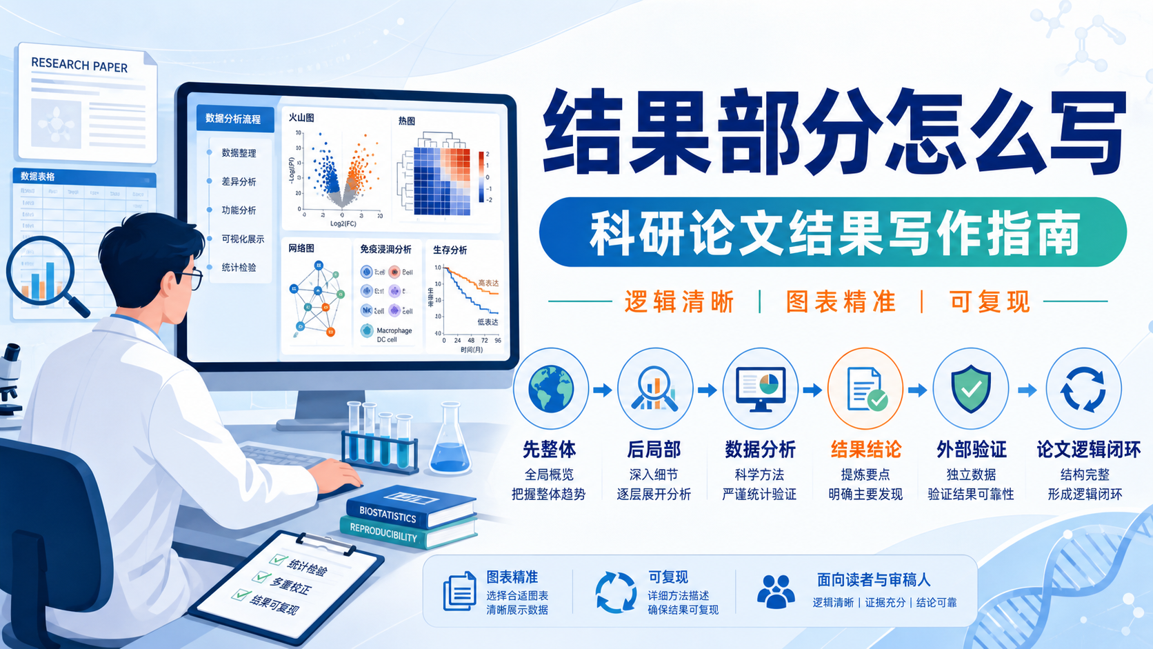 生信SCI结果撰写避坑：从数据分析到论文发表全流程