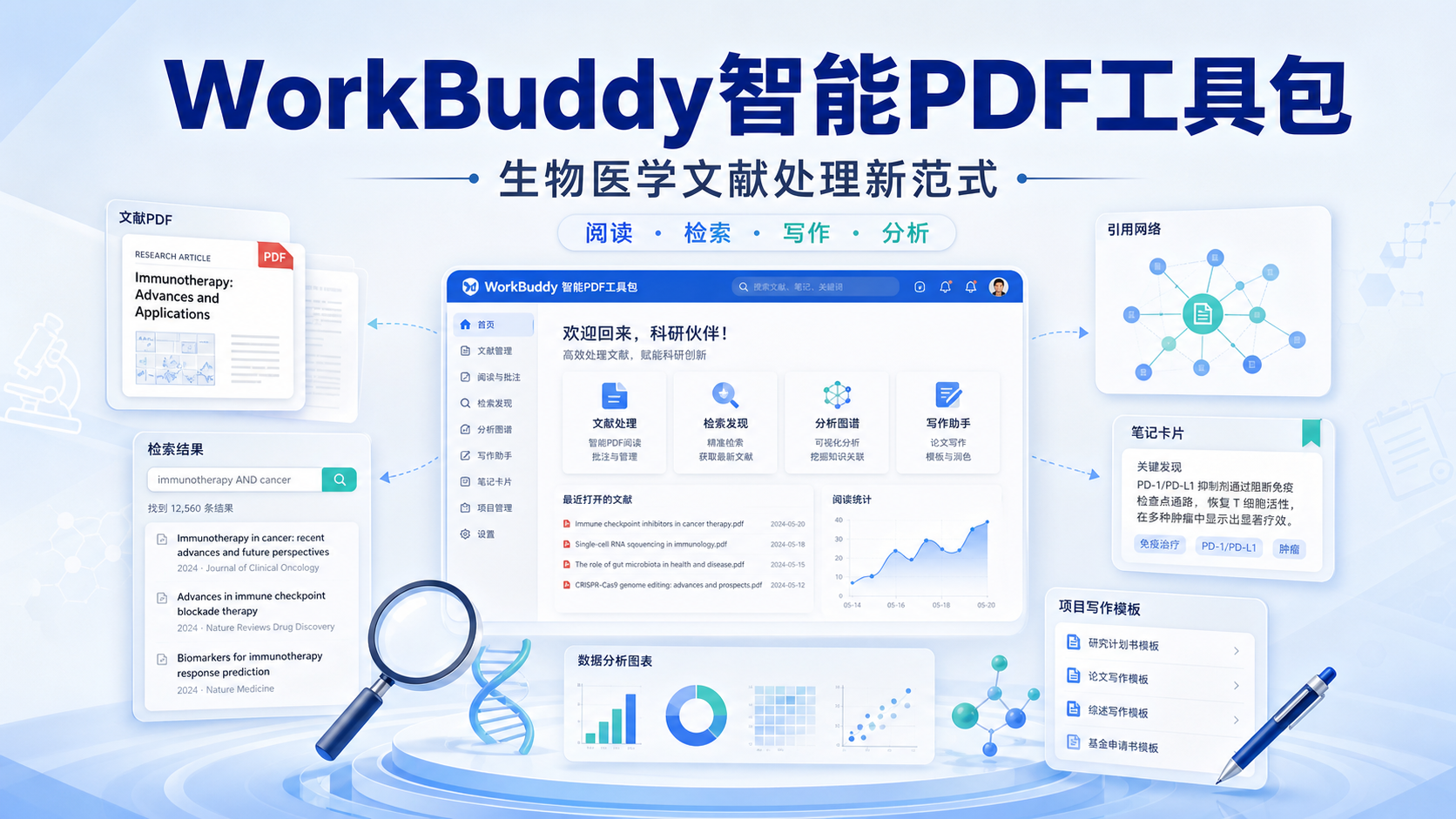 WorkBuddy智能PDF工具包：生物医学文献处理新范式