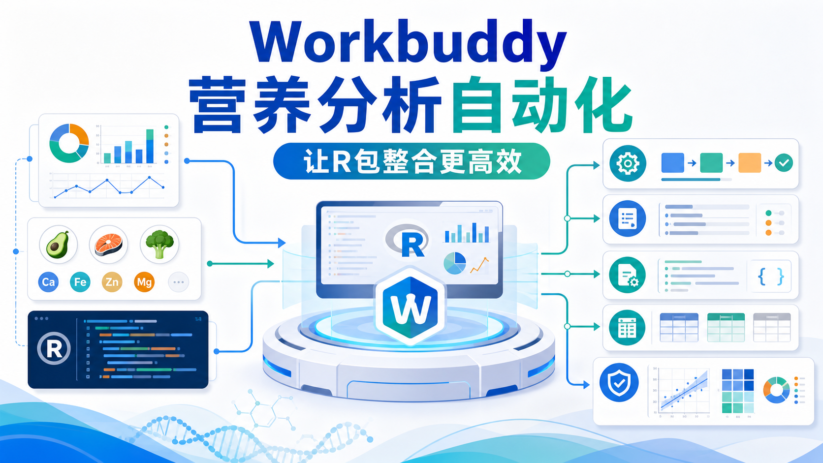 Workbuddy驱动营养分析与R包整合的自动化方案