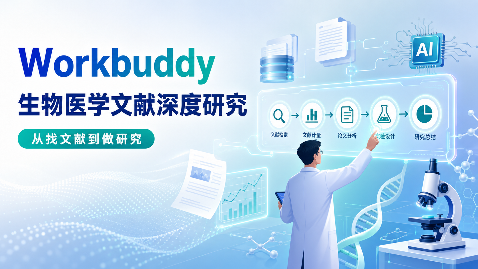 Workbuddy高效驱动生物医学文献深度研究