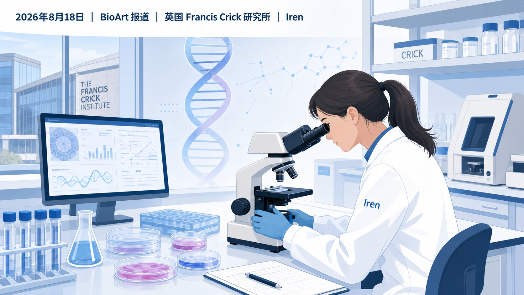 2026年8月18日资讯,BioArt 报道了英国 Francis Crick 研究所 Irene Miguel-Aliaga 实验室等在《Cell》在线发表的研究,题为 "The sex and reproductive plasticity of intestinal muscles instruct gut size"。研究颠覆了"成年器官建成后结构即稳定"的传统认知,发现成年肠道的大小与功能不仅由上皮干细胞决定,周围的肠道肌肉同样具有主动调控作用:雌性果蝇交配后,性肽依赖的生殖信号与营养-胰岛素输入共同促成肠肌中 Gce 和 Kr-h1 表达下降,使其对保幼激素(JH)局部脱敏,推动肌节延长;阻断这一重塑会降低脂质储存与产卵量。小鼠在妊娠与哺乳期也观察到类似的肠肌增殖性重塑。