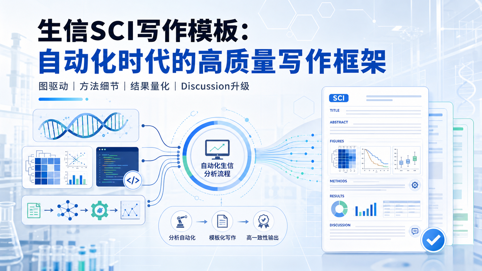 生信分析自动化后的SCI写作模板新范式