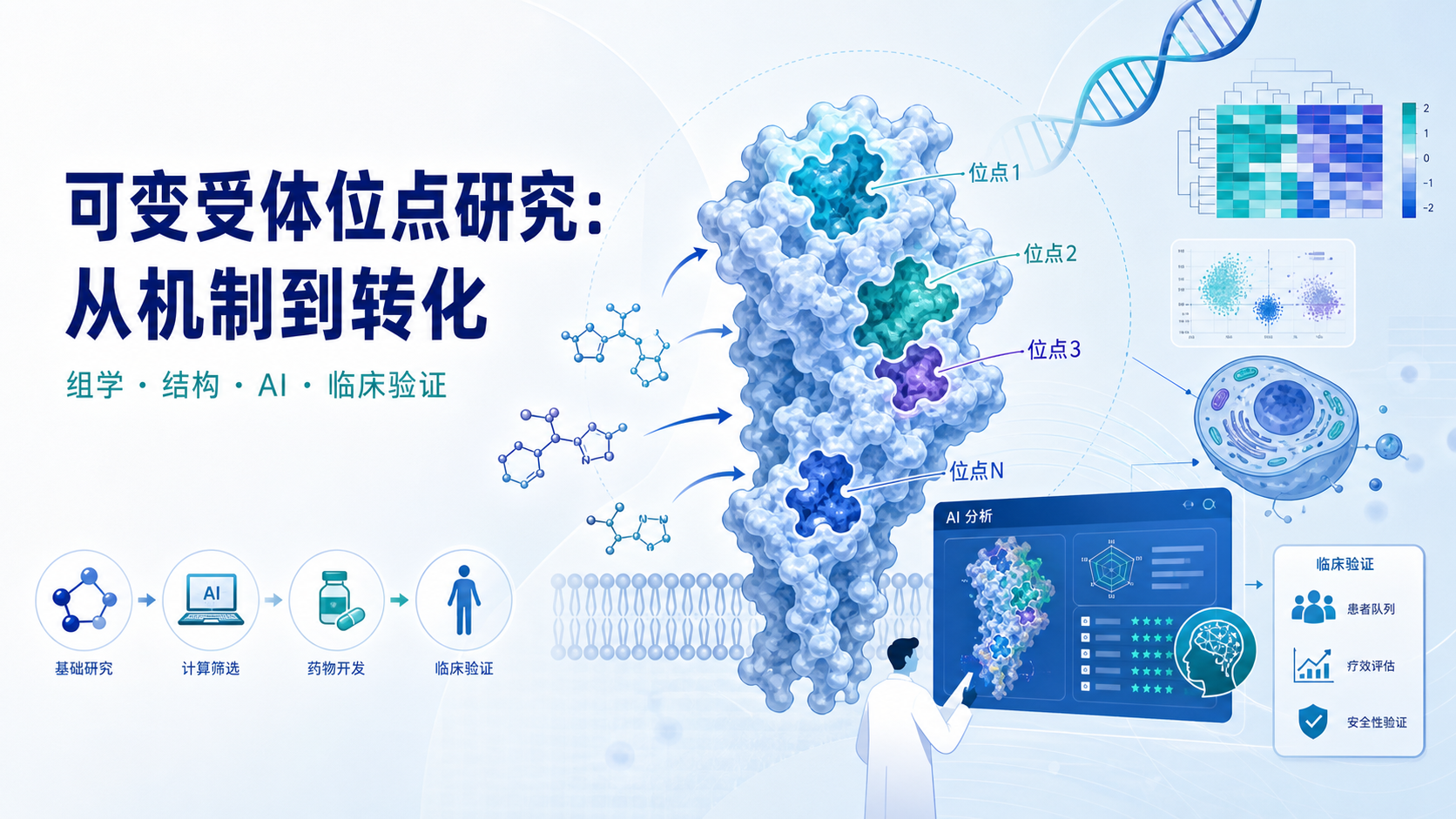 从机制到临床：可变受体位点研究的前沿趋势