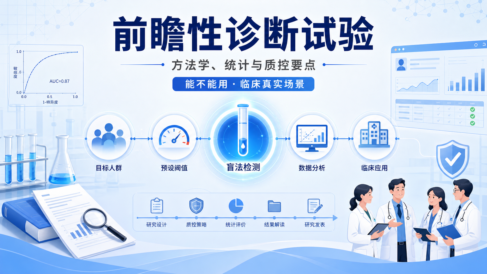 生物标志物前瞻性诊断试验：方法学与质控策略