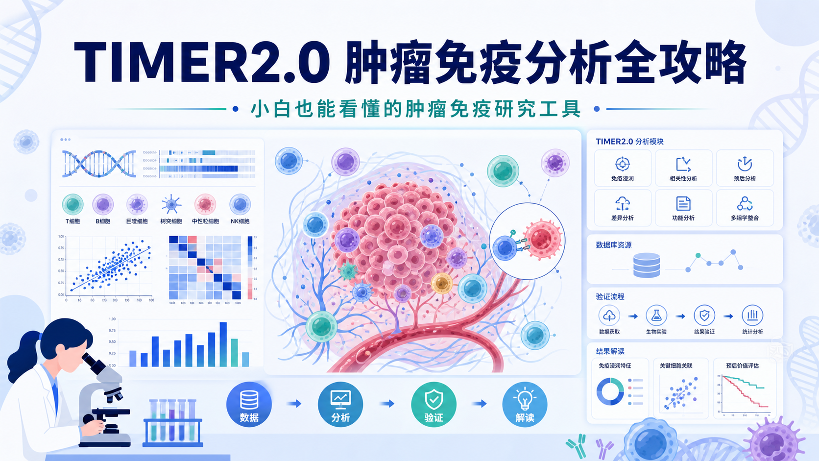基于Timer2的肿瘤免疫分析新策略