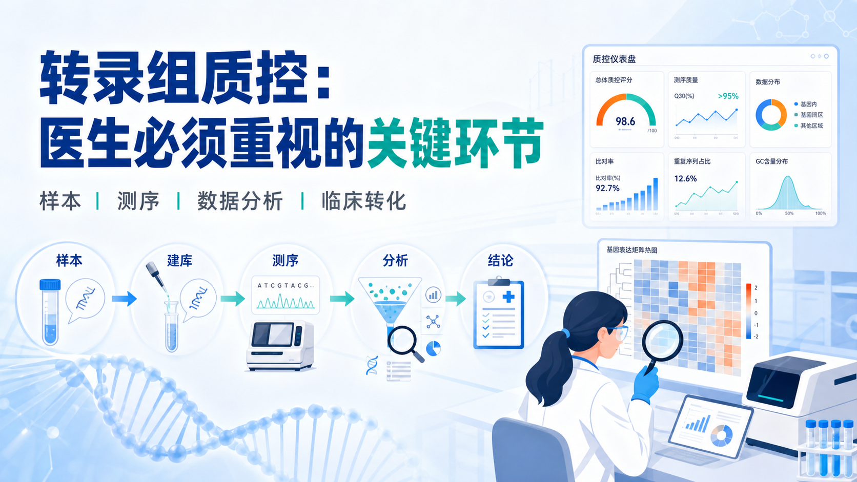 医生视角下的转录组质控：优化临床研究数据质量