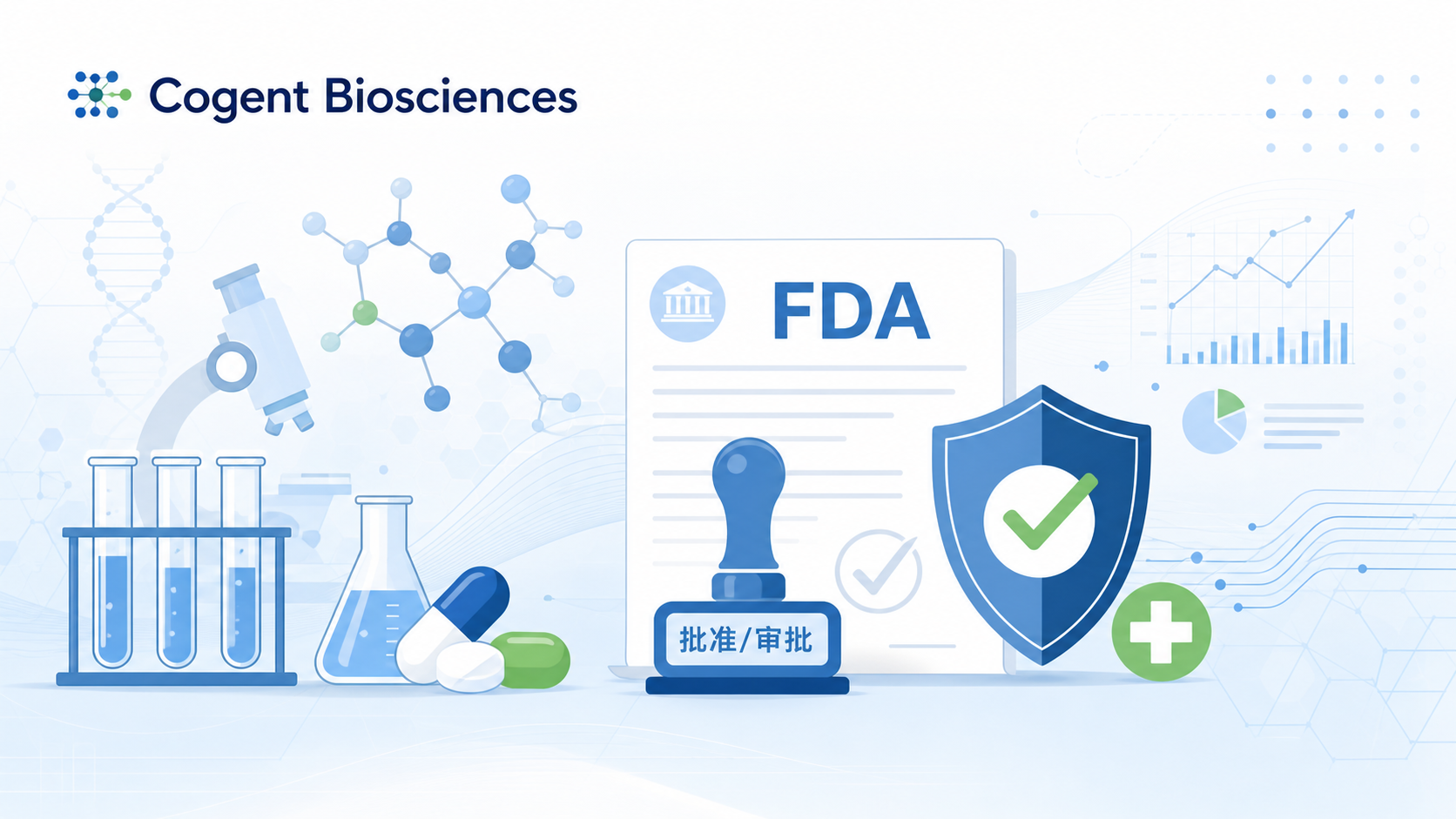 2026年9月15日资讯,生物制药公司 Cogent Biosciences 宣布,美国 FDA 已受理其高选择性 KIT 抑制剂 bezuclastinib 用于进展期系统性肥大细胞增多症(AdvSM)的新药申请(NDA),并设定 PDUFA 目标审评日期为 2027 年 6 月 29 日,且目前无召开专家咨询委员会的计划。该申请基于 APEX 关键试验的积极结果,为这一由 KIT D816V 突变驱动的罕见侵袭性血液病带来治疗新希望。
