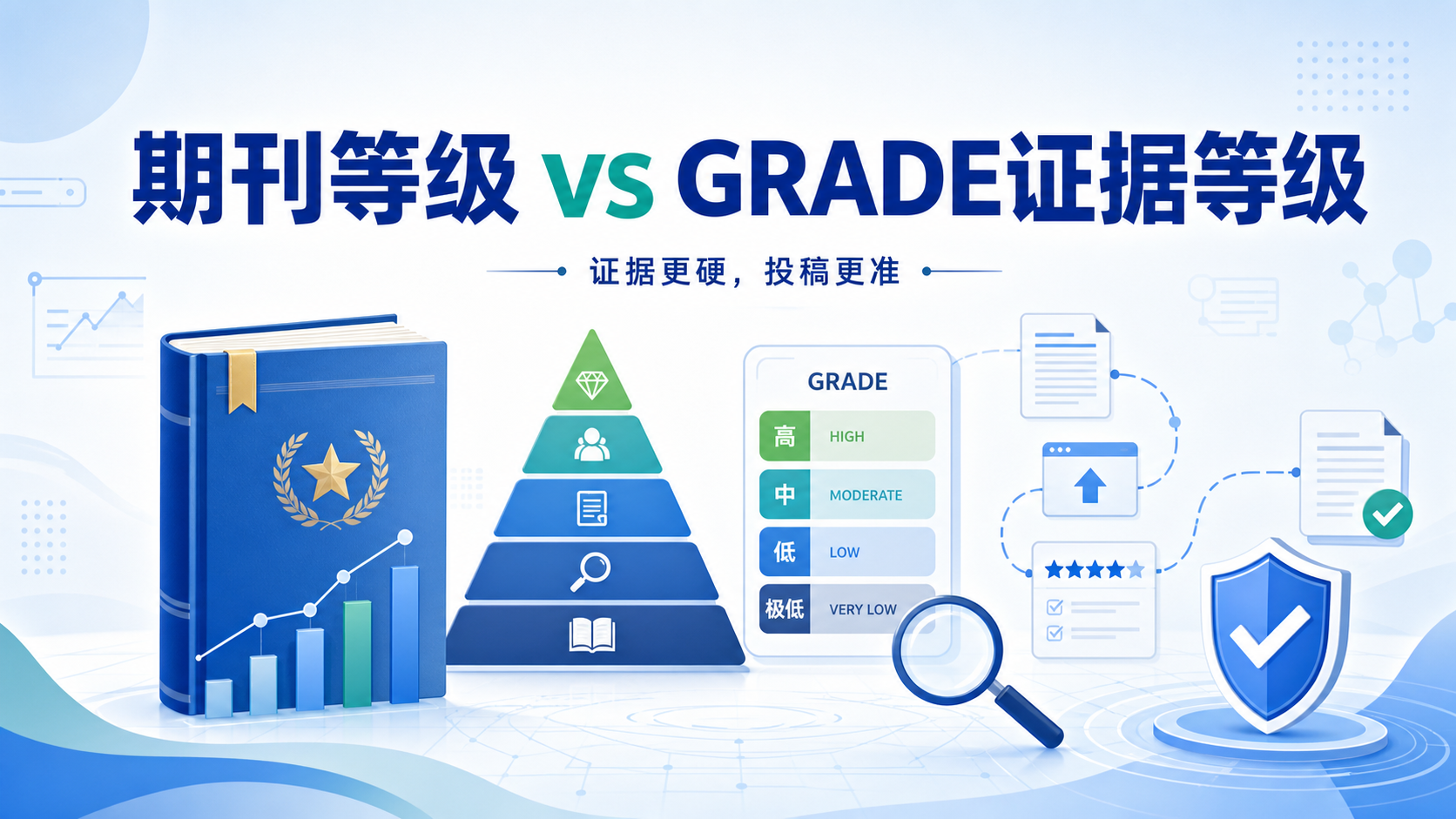 期刊等级划分全解析：GRADE证据等级实操指南