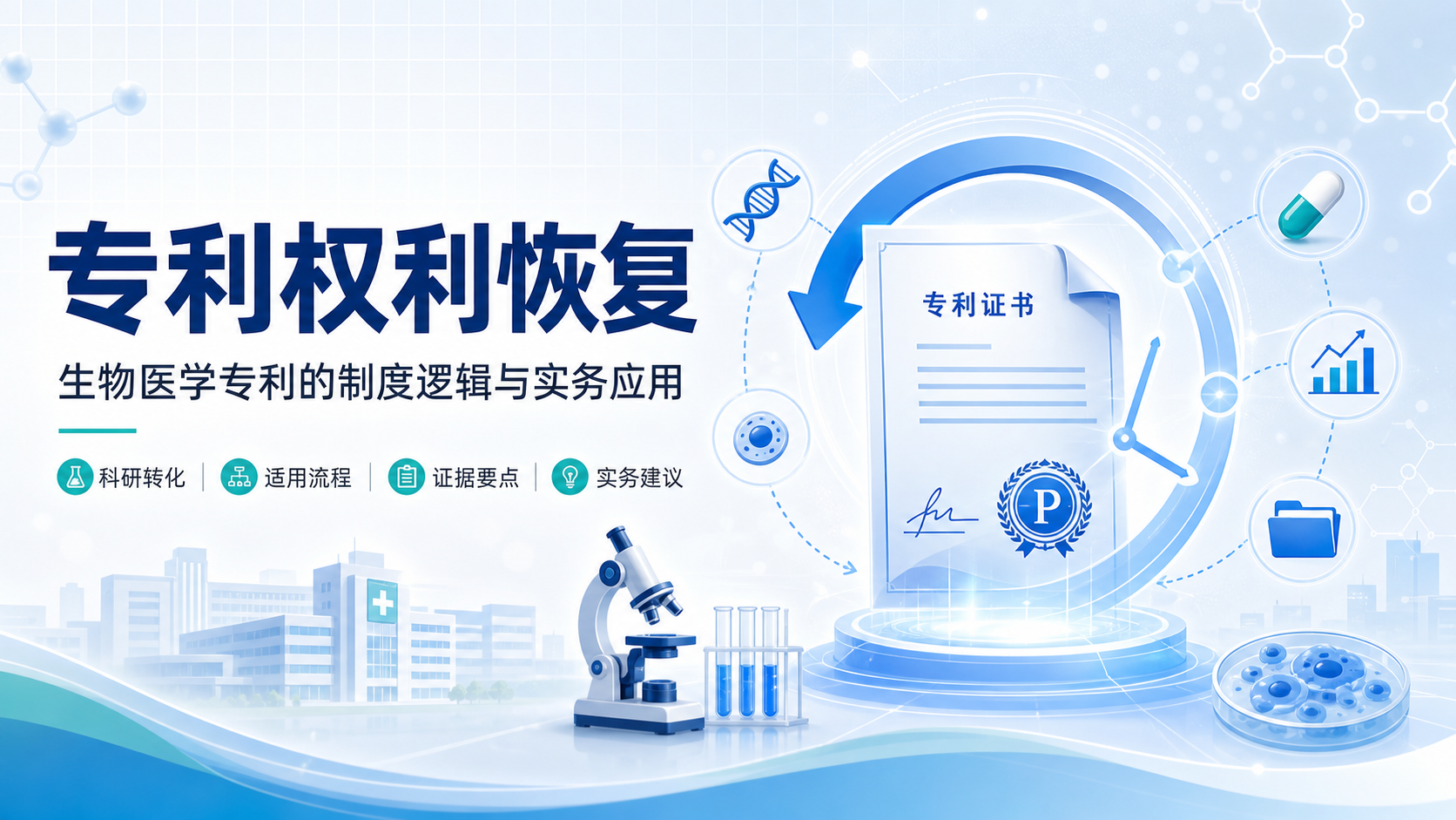 学术视角下的专利权利恢复机制及其在生物医学中的效能
