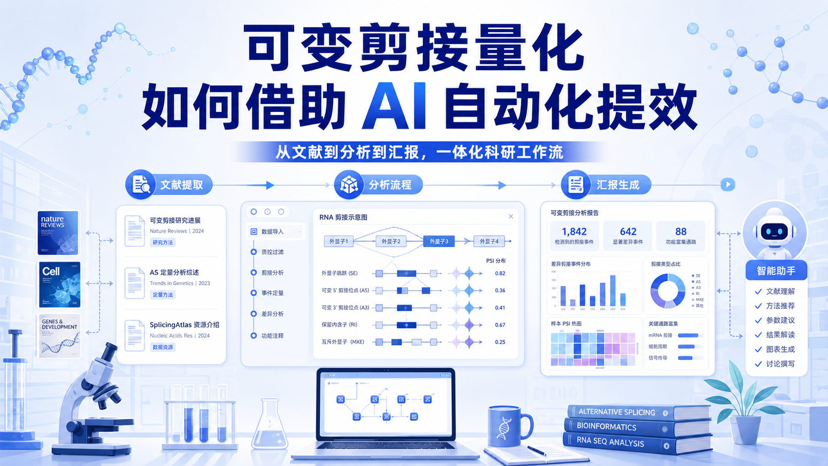WorkBuddy+可变剪接量化:AI自动化科研新范式解析