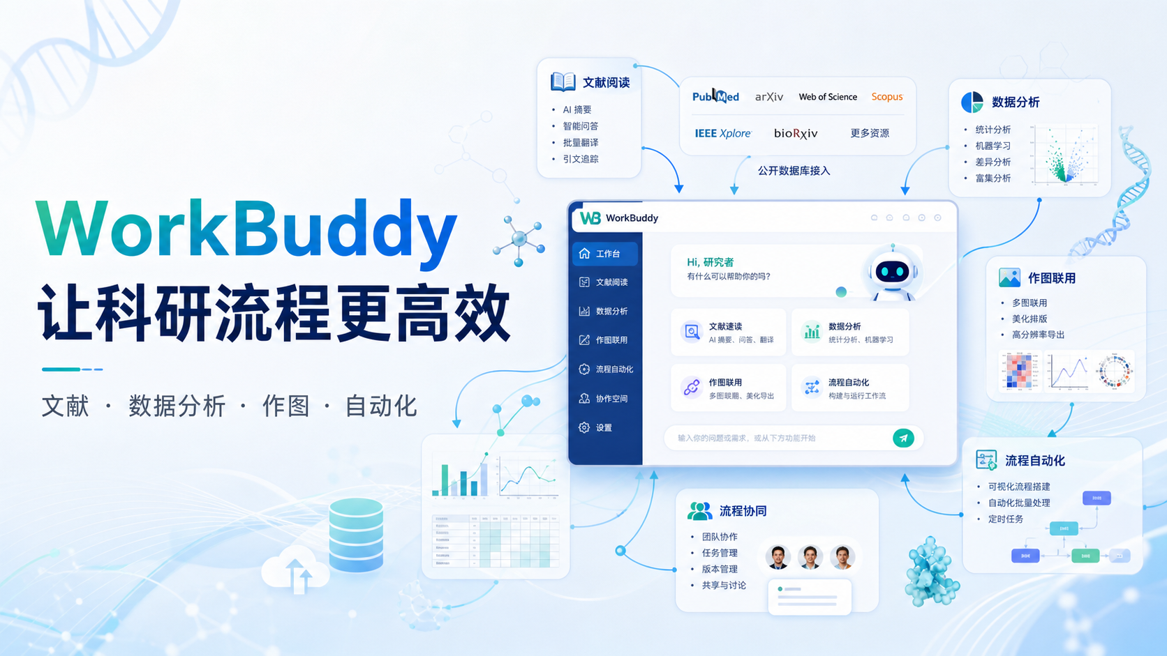 WorkBuddy：医学科研者必备的生物学数据自动化工具包